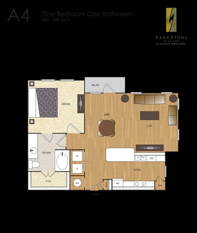 Unit 2-2101 3-3101 floor plan